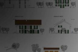 Neubau eines Einfamilienhauses Ansichten